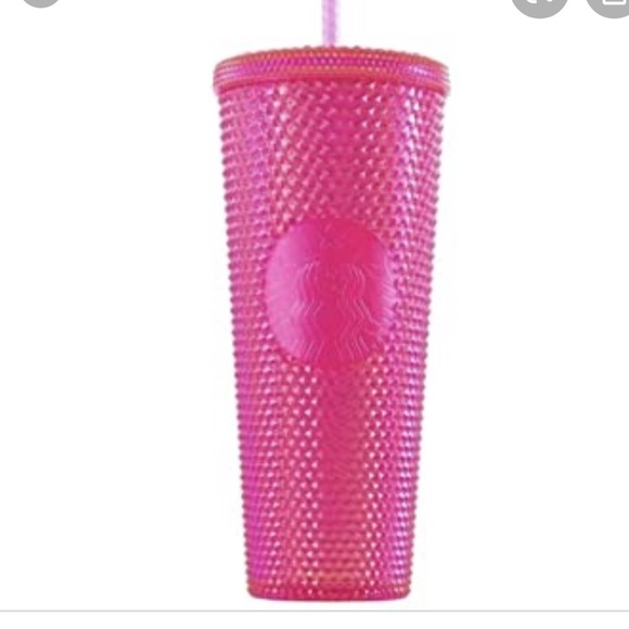 Starbucks Other - Starbucks pink studded tumbler